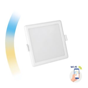 WiFi LED - dimbare inbouwspot 6W vierkant