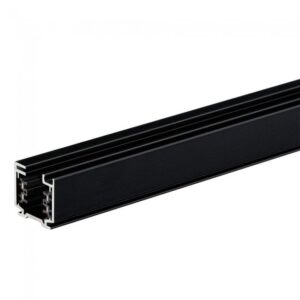 LED Railspot Track Zwart - Universeel 3-Phase - 2 meter excl. begin en eindstuk