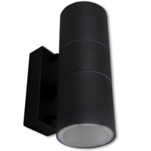 LED Wandlamp Buiten Up and Down Tube - Antraciet