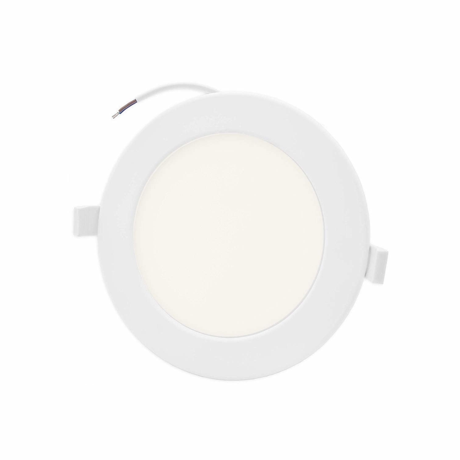 LED inbouwspot rond - 6W vervangt 38W - inbouwmaat 100x32mm - Lichtkleur optioneel