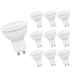 LCB Voordeelpak 10 stuks - LED spot GU10 - 4W vervangt 40W - 3000K warm wit licht